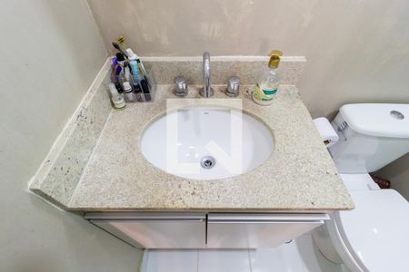 Apartamento à venda com 83m², 2 quartos e 2 vagasDetalhe Banheiro - Suíte