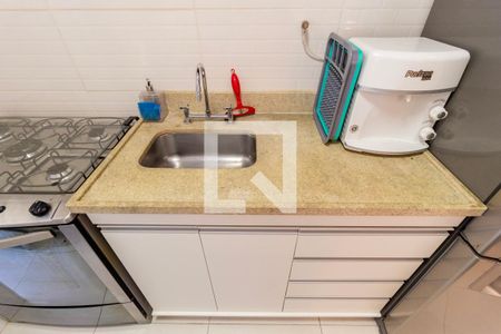 Apartamento à venda com 83m², 2 quartos e 2 vagasDetalhe - Cozinha