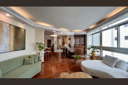 Sala de apartamento à venda com 4 quartos, 210m² em Jardim Paulista, São Paulo