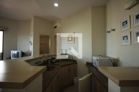 Sala/cozinha de kitnet/studio para alugar com 1 quarto, 41m² em Jardim Ampliacao, São Paulo