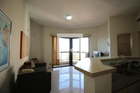 Sala/cozinha de kitnet/studio para alugar com 1 quarto, 41m² em Jardim Ampliacao, São Paulo