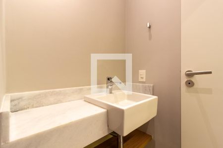 Lavabo de apartamento para alugar com 1 quarto, 43m² em Jardim das Bandeiras, São Paulo