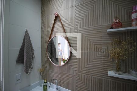 Banheiro de apartamento à venda com 1 quarto, 34m² em Jurubatuba, São Paulo