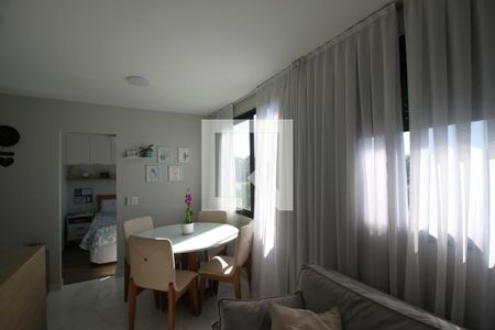 Sala de apartamento à venda com 1 quarto, 34m² em Jurubatuba, São Paulo