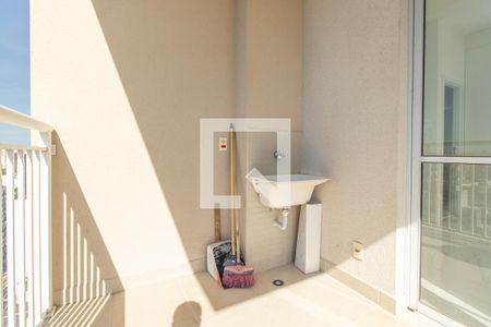 Varanda e Área de serviço de apartamento para alugar com 1 quarto, 36m² em Liberdade, São Paulo