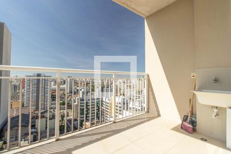 Varanda e Área de serviço de apartamento para alugar com 1 quarto, 36m² em Liberdade, São Paulo