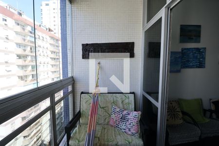 Varanda de apartamento para alugar com 3 quartos, 176m² em Pitangueiras, Guarujá