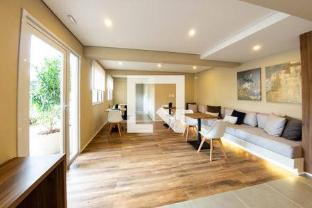 Apartamento para alugar com 28m², 1 quarto e sem vagaÁrea comum - Salão de festas