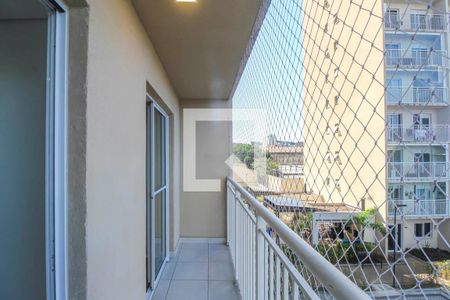 Varanda da Sala de apartamento para alugar com 1 quarto, 28m² em Vila Ema, São Paulo