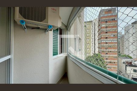 Varanda de apartamento à venda com 1 quarto, 36m² em Jardim Paulista, São Paulo
