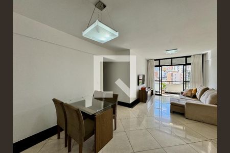Sala de apartamento à venda com 3 quartos, 106m² em Nova Suíça, Belo Horizonte