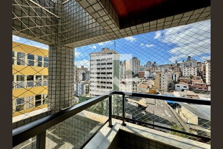 Varanda  de apartamento à venda com 3 quartos, 106m² em Nova Suíça, Belo Horizonte