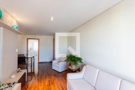 Sala  de apartamento à venda com 3 quartos, 106m² em Jardim, Santo André