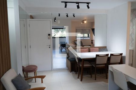 Sala de apartamento à venda com 1 quarto, 64m² em Vila Andrade, São Paulo