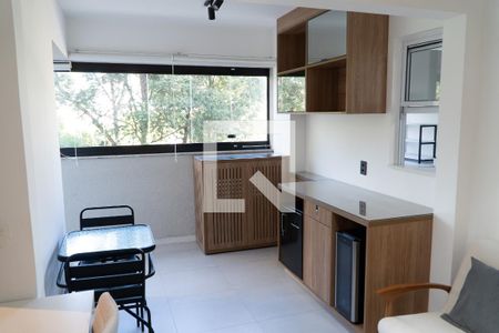 Apartamento para alugar com 64m², 1 quarto e 1 vagaSacada