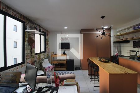 Apartamento à venda com 34m², 1 quarto e sem vagaSala