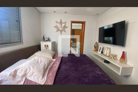 Quarto Suíte de apartamento à venda com 4 quartos, 120m² em Buritis, Belo Horizonte