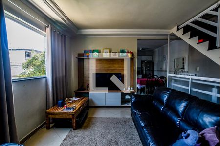 Sala de casa à venda com 3 quartos, 130m² em Santa Terezinha, Santo André