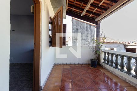 varanda quarto 1 de casa para alugar com 2 quartos, 50m² em Vila Perreli, Poá