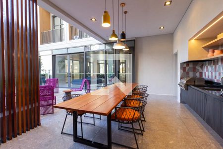 Studio para alugar com 21m², 1 quarto e sem vaga Studio para alugar com 21m², 1 quarto e sem vagaÁrea Comum - Churrasqueira