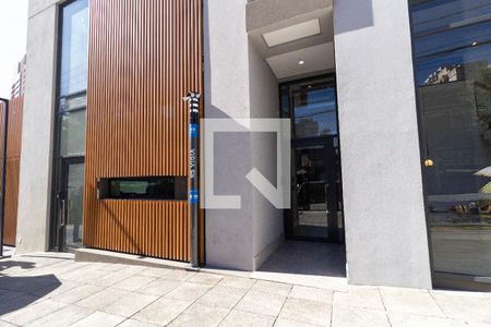 Studio para alugar com 21m², 1 quarto e sem vaga Studio para alugar com 21m², 1 quarto e sem vagaFachada e Portaria