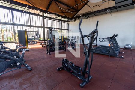 Studio para alugar com 21m², 1 quarto e sem vaga Studio para alugar com 21m², 1 quarto e sem vagaÁrea Comum - Academia