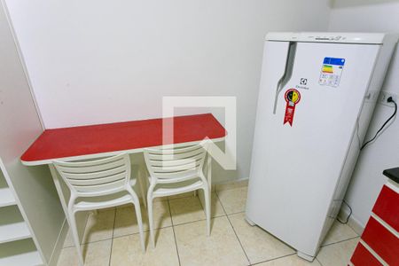 Cozinha de kitnet/studio para alugar com 1 quarto, 14m² em Tatuapé, São Paulo