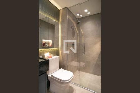 Banheiro Social de apartamento para alugar com 2 quartos, 95m² em Centro, São Paulo