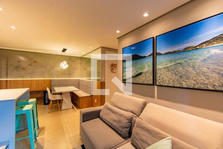 Sala de apartamento à venda com 2 quartos, 53m² em Centro, Canoas