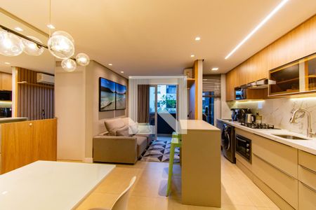 Sala de apartamento à venda com 2 quartos, 53m² em Centro, Canoas