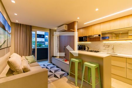 Sala de apartamento à venda com 2 quartos, 53m² em Centro, Canoas