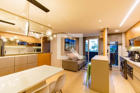 Sala de apartamento à venda com 2 quartos, 53m² em Centro, Canoas