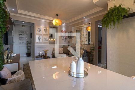 sala de apartamento à venda com 3 quartos, 75m² em Vila Caraguatá, São Paulo