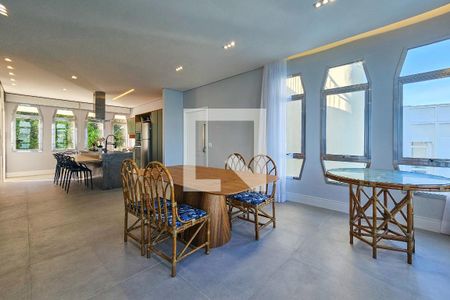 Sala de apartamento para alugar com 3 quartos, 152m² em Península, Guarujá