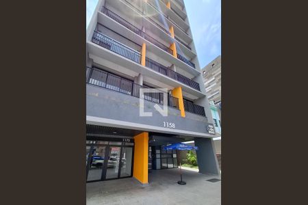 Studio à venda com 28m², 1 quarto e sem vagaFachada do Prédio