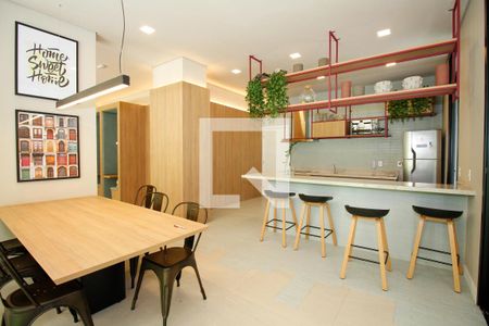 Studio à venda com 28m², 1 quarto e sem vagaÁrea Comum - Espaço Gourmet