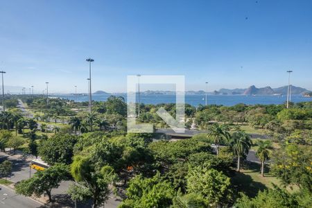 Sala vista da janela de apartamento à venda com 3 quartos, 319m² em Flamengo, Rio de Janeiro