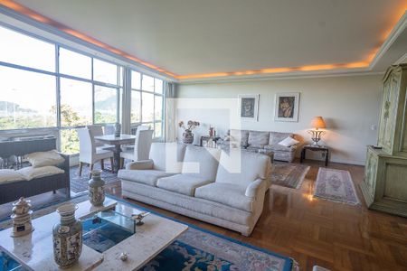 Sala de apartamento à venda com 3 quartos, 319m² em Flamengo, Rio de Janeiro