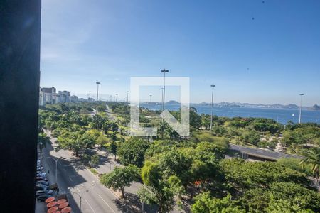 Sala vista da janela de apartamento à venda com 3 quartos, 319m² em Flamengo, Rio de Janeiro