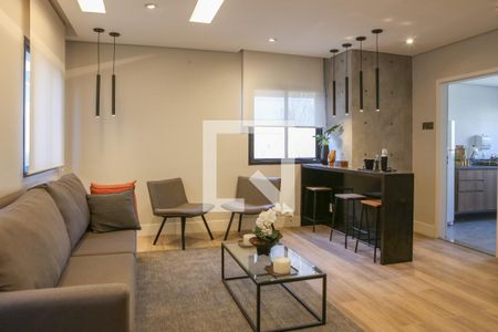 Apartamento para alugar com 34m², 2 quartos e sem vagaÁrea comum - Salão de festas