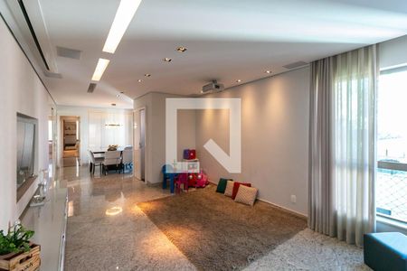Sala de apartamento à venda com 4 quartos, 180m² em Buritis, Belo Horizonte
