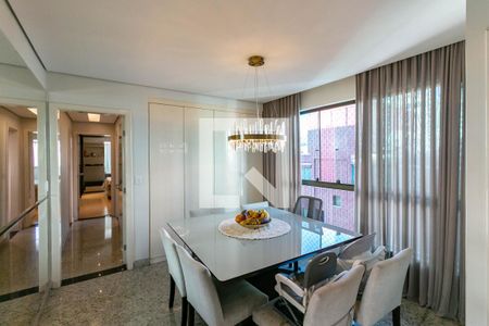 Sala de apartamento à venda com 4 quartos, 180m² em Buritis, Belo Horizonte