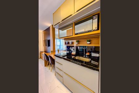 Studio à venda com 25m², 1 quarto e sem vagaCozinha