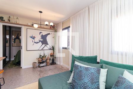 Sala de apartamento à venda com 1 quarto, 38m² em Bela Vista, São Paulo