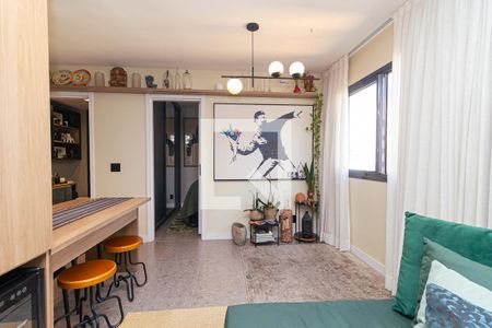 Sala de apartamento à venda com 1 quarto, 38m² em Bela Vista, São Paulo