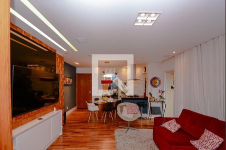 Sala de apartamento à venda com 2 quartos, 96m² em Vila Alvaro Marques, São Bernardo do Campo