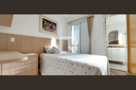 Quarto suíte 1 de apartamento à venda com 3 quartos, 98m² em Centro, Santo André