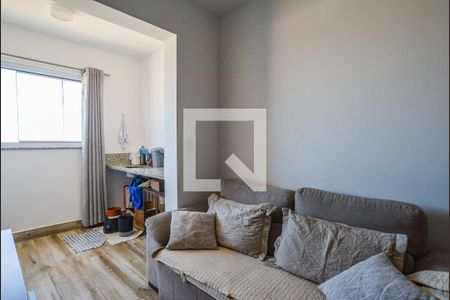 Sala de apartamento para alugar com 2 quartos, 61m² em Campestre, Santo André