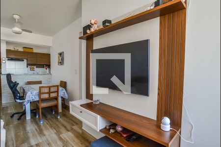 Sala de apartamento para alugar com 2 quartos, 61m² em Campestre, Santo André