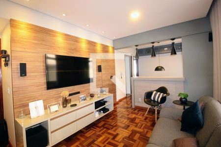Sala  de apartamento à venda com 2 quartos, 72m² em Nova Granada, Belo Horizonte